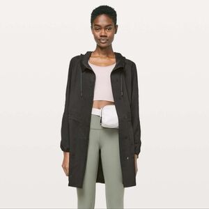 Lululemon City Stroll Jacket - Black - Size 4